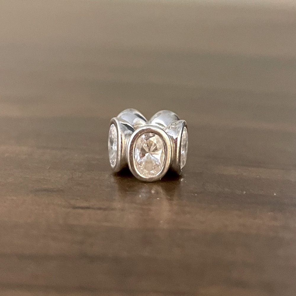 *2/40$* Crystal Pandora charm
